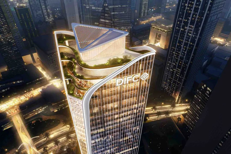 Aedas新作 | 迪拜門戶大道全新地標(biāo)，DIFC Immersive大廈