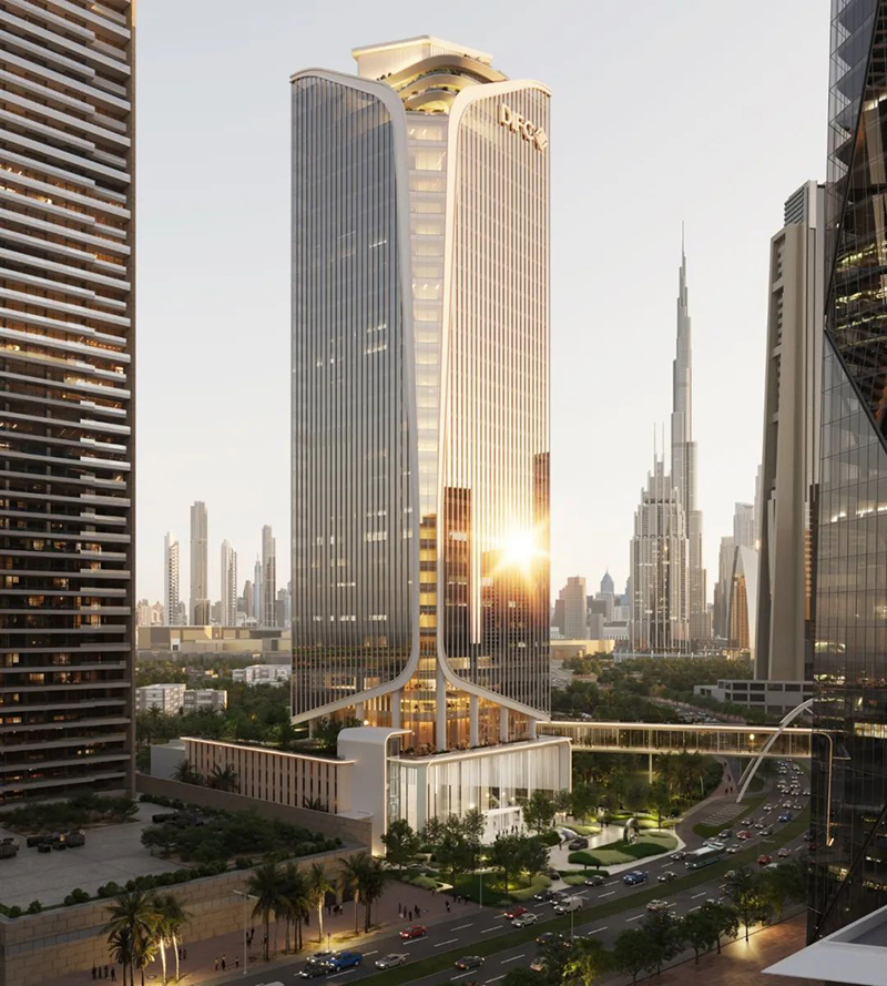 Aedas新作 | 迪拜門戶大道全新地標，DIFC Immersive大廈